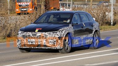 Audi e-tron 2022, le prime foto spia