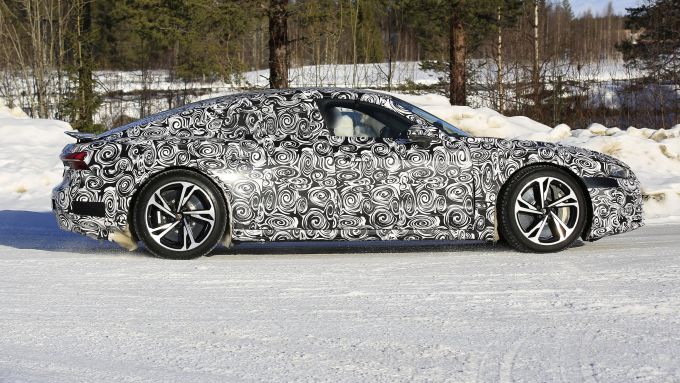 Audi E Tron Gt 2020 Foto Spia Autonomia Scheda Tecnica