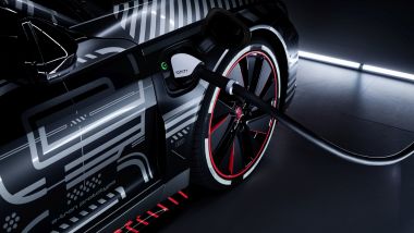 Audi e-tron GT: la ricarica rapida
