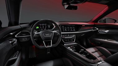 Audi e-tron GT quattro: gli interni
