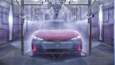Audi e-tron GT quattro: la catena di produzione