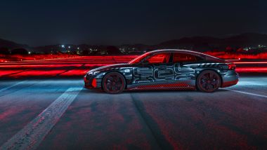 Audi e-tron GT quattro: visuale laterale