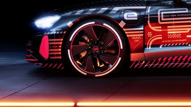 Audi e-tron GT: vista laterale