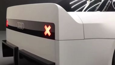 Audi GT50: dettaglio sul posteriore del concept tedesco con i fari full LED incrociati