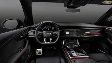 Audi MY 2022: Q7, visuale degli interni
