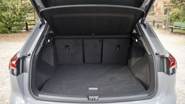 Audi Q4 40 e-tron, il bagagliaio è ben rifinito e sfruttabile