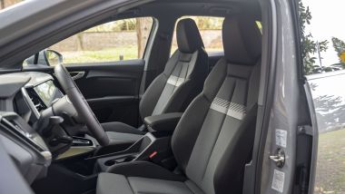 Audi Q4 40 e-tron, sportivi e confortevoli i sedili