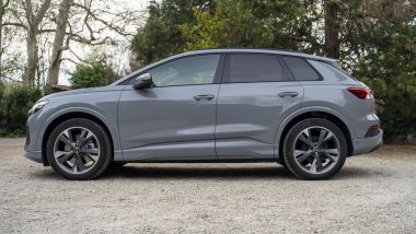 Audi Q4 40 e-tron, visuale laterale