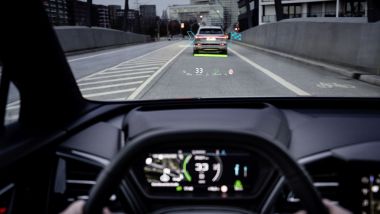 Audi Q4 e-tron: la realtà aumentata in azione