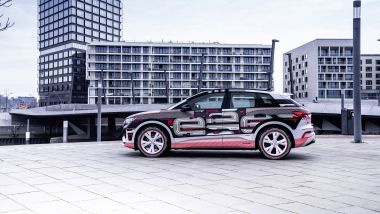 Audi Q4 e-tron: visuale laterale