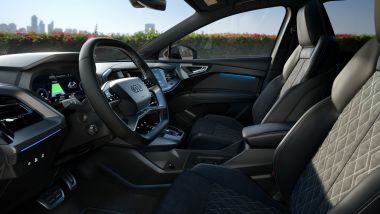 Audi Q45 e-tron MY24: gli interni del SUV elettrico tedesco