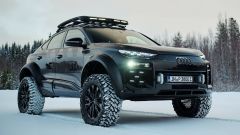 Nuova Audi Q6 Sportback e-tron Offroad, le foto del concept 2025