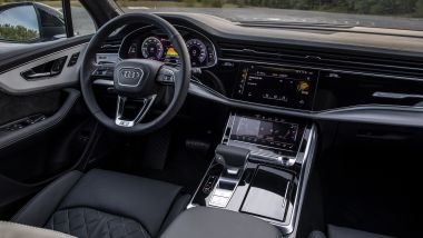 Audi Q7, gli interni