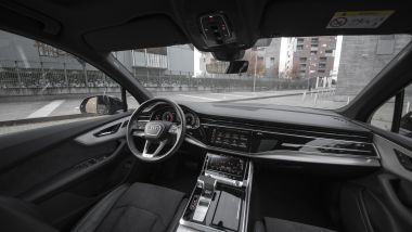 Audi Q7, gli interni