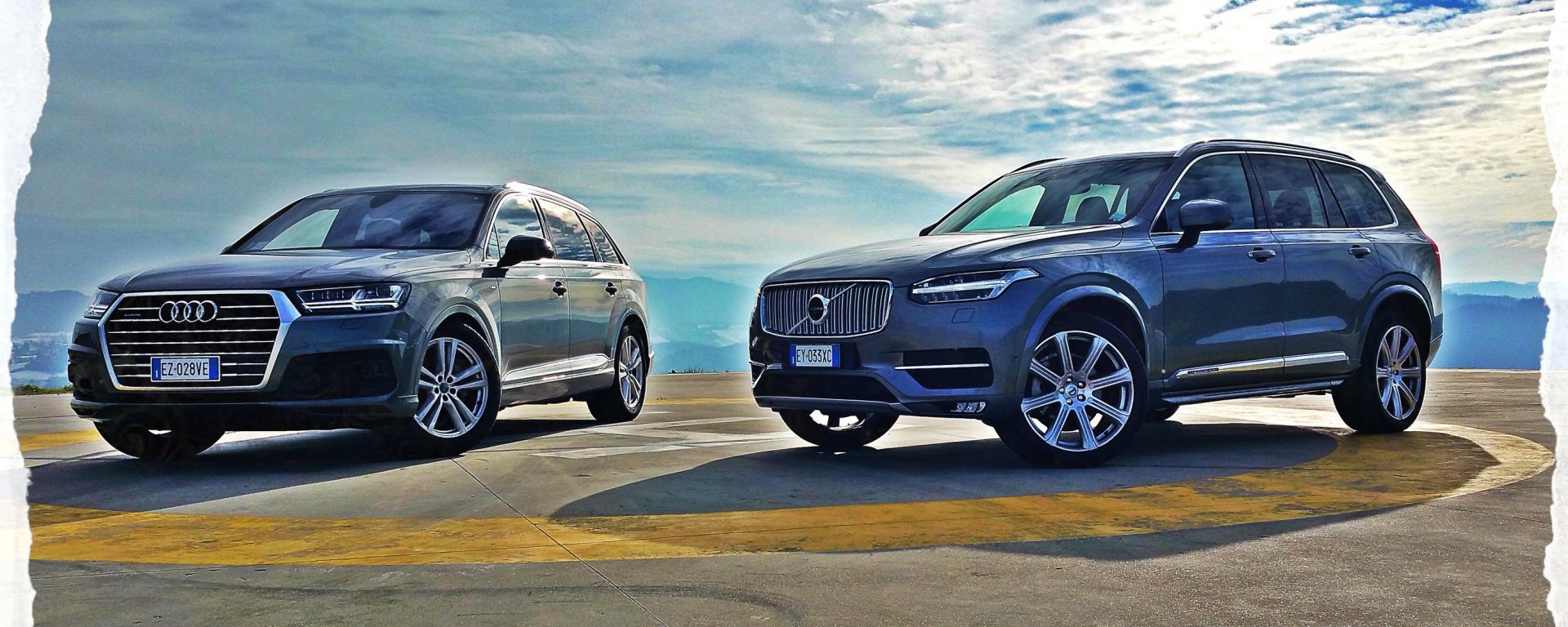 Video confronti Audi Q7 vs Volvo XC90 MotorBox