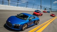 Audi R8 festeggia l'addio alla Monterey Car Week in America