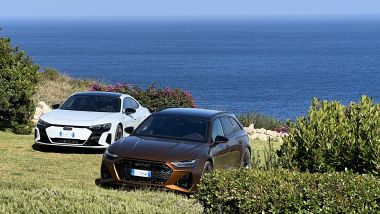 Audi RS 6 Avant: con l'elettrica RS e-tron GT incarna il concetto di granturismo a 360°