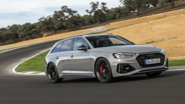 Audi RS4 Avant Competition, 0-100 km/h in 3,9 secondi