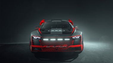 Audi S1 e-tron quattro Hoonitron concept, il frontale