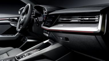 Audi S3 Sedan: particolare degli interni