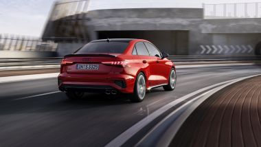 Audi S3 Sedan: visuale di 3/4 posteriore
