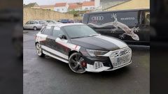 Audi S3 Sportback, prototipo su instagram: caratteristiche, foto