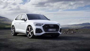Audi SQ5: il 3/4 anteriore
