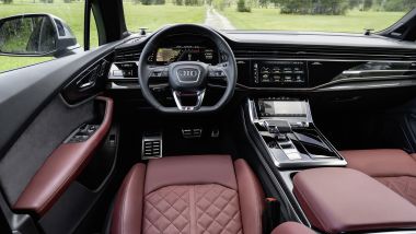 Audi SQ7: gli interni