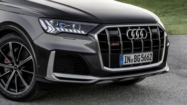 Audi SQ7: la griglia anteriore