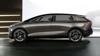 Audi urbansphere concept: visuale laterale