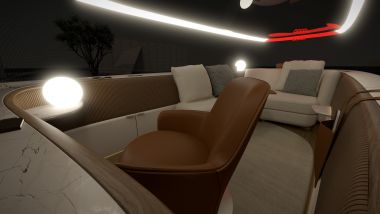 Audi Urbansphere: the interior concept from Poliform