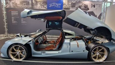 Auto e Moto d'Epoca 2023: alla Fiera di Bologna anche una Pagani Huayra Codalunga