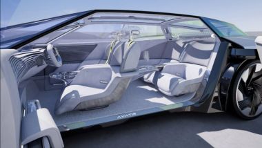 Avatr Vision Xpectra: confortevole e luminoso abitacolo hi-tech gestito dall'intelligenza artificiale