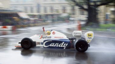 Ayrton Senna secondo al GP di Monaco 1984