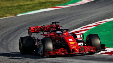 Barcellona F1Testing, day-3, Sebastian Vettel (Ferrari)