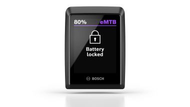 Battery Lock di Bosch eBike System si controlla dai display serie Kiox