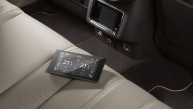 Bentley Bentayga 2020: il tablet per controllare le funzioni di bordo