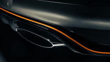 Bentley Bentayga Speed Space edition, le finiture in carbonio e arancio