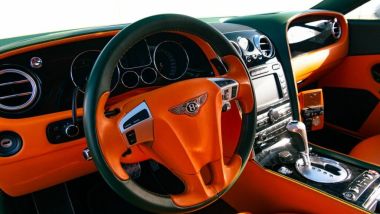 Bentley Continental GT Speed ''Safari'', il volante