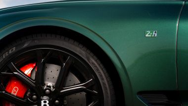 Bentley Continental Le Mans: freni carboceramici e pinze rosse