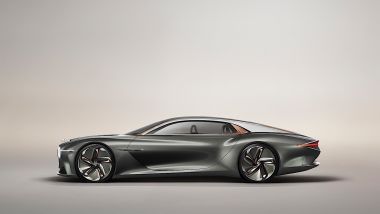 Bentley EXP 100 GT Concept, vista laterale