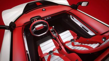 Bertone Runabout: l'abitacolo sportivo e perfettamente rifinito di ispirazione nautica