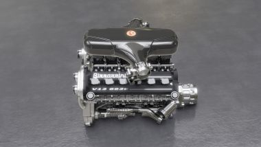 Bizzarrini Giotto, il motore V12 aspirato è realizzato da Cosworth