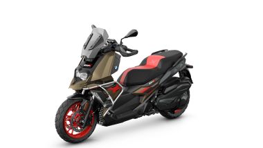 BMW C 400 X Rugged, 3/4 anteriore