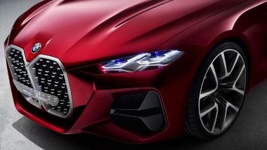 BMW Concept 4: dettaglio del frontale
