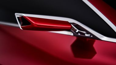 BMW Concept 4: lo specchio retrovisore