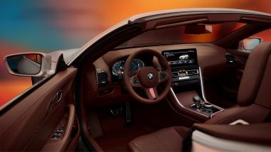BMW Concept SkyTop: gli interni sono elegante e minimalisti