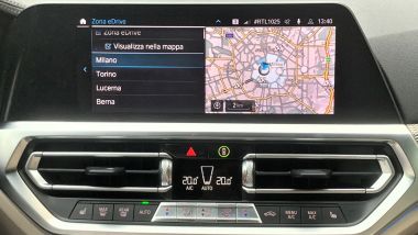 BMW eDrive Zones: la mappa di Area C di Milano
