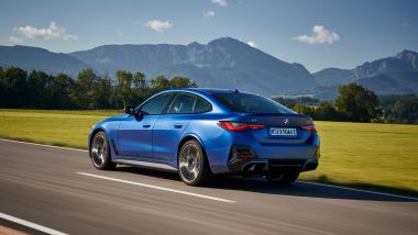 BMW i4 M50 Sport: la prova su strada