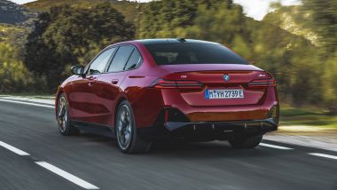 BMW i5 2023: il posteriore